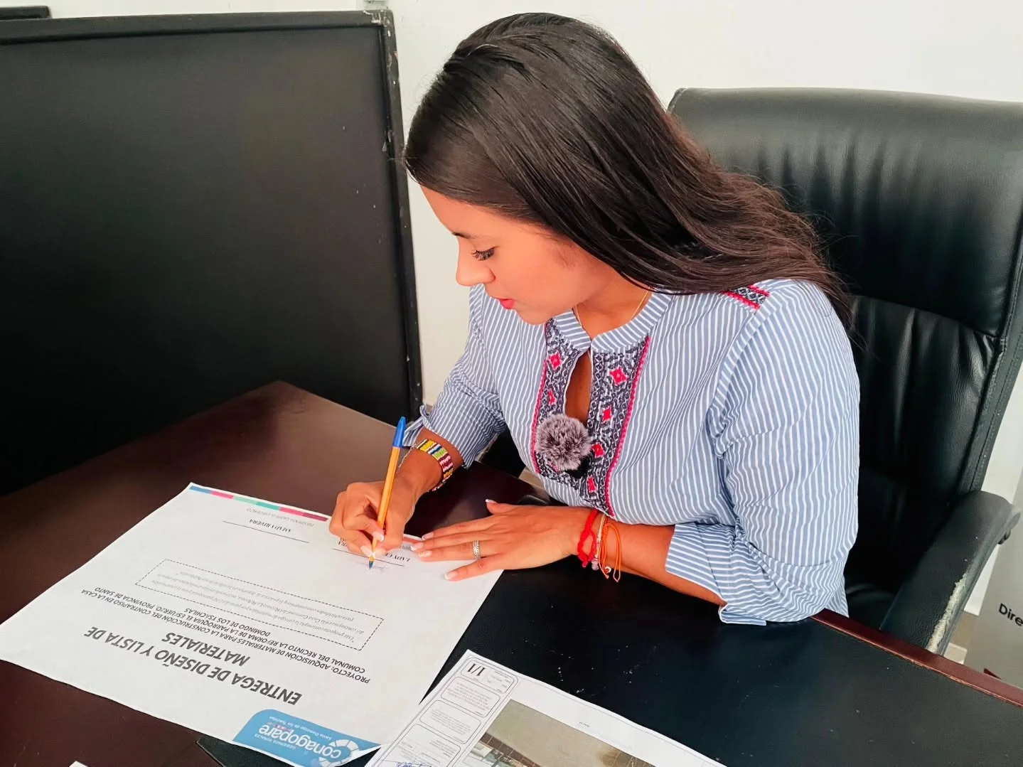 Asistencia técnica a gobiernos parroquiales de la provincia.