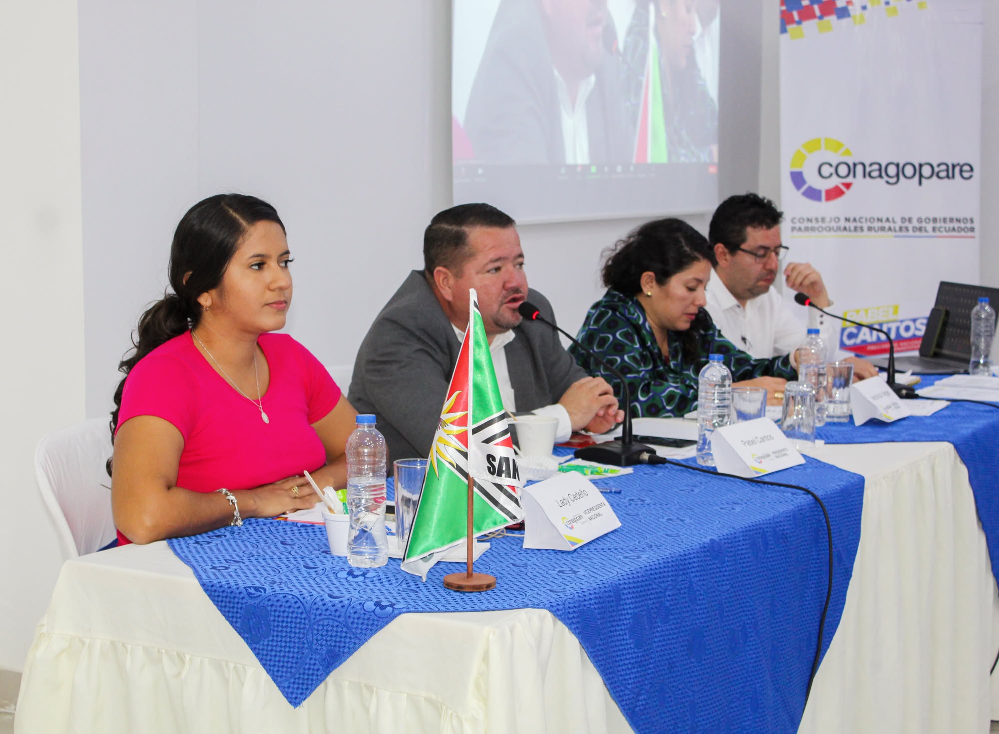 Fortalecimiento institucional de los gobiernos parroquiales rurales.